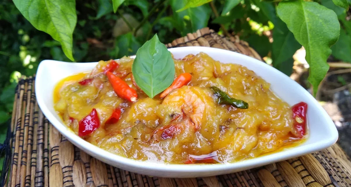 Sangat Unik, Kenali Tempoyak Lauk Yang Berbahan Dasar Durian
