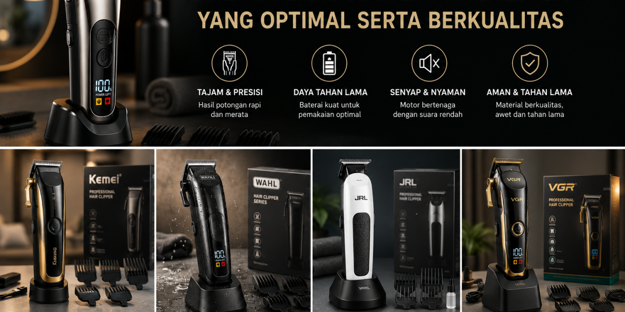 Alat Cukur Rambut Terbaik Yang Optimal Serta Berkualitas