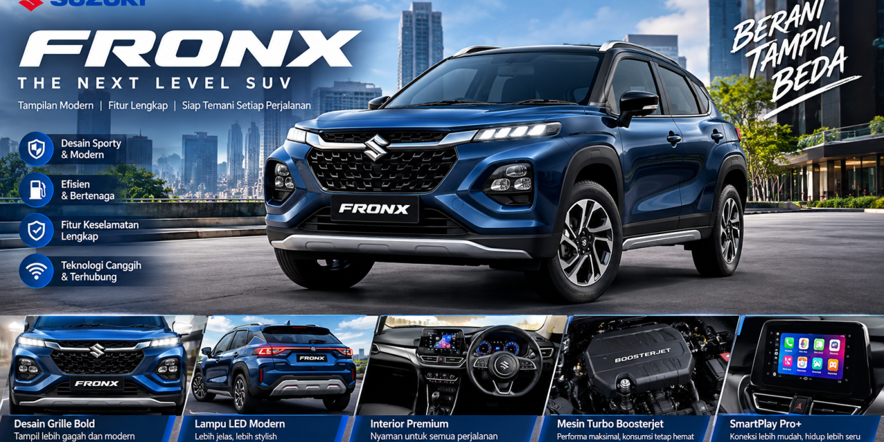 Baru Rilis, Suzuki Fronx Diprediksi Langsung Laris!