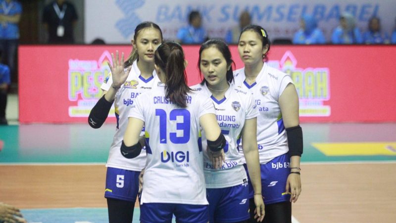 Bandung BJB Tandamata Tercecer di Posisi Keenam