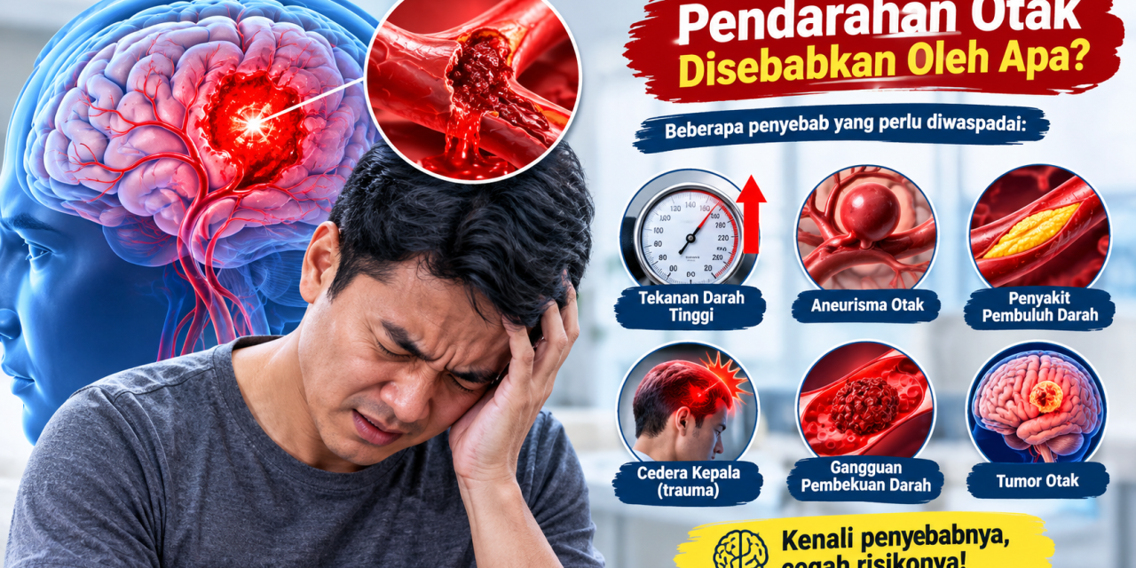 Pendarahan Otak Di Sebabkan Oleh Apa? Ketahui Yuk!